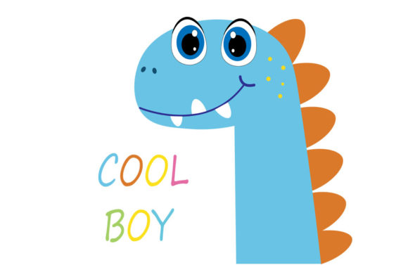 Cute Dino Graphics for Playful Branding