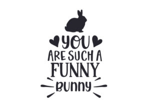 Fun Bunny Graphic for Easter Crafts