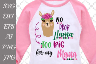 Funny Llama Graphics for Crafts