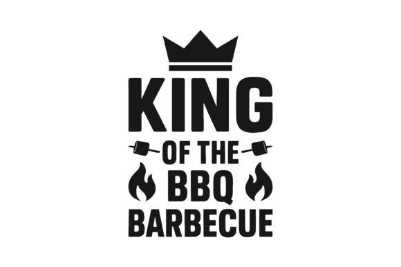 King of the BBQ: Graphics & T-Shirt Designs for Real Publishing