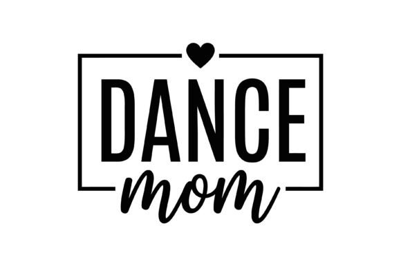Minimal Dance Mom Typography Design for Clean Blog Graphics